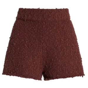 Zulu & Zephyr Boucle Knit Organic Cotton-Blend Shorts